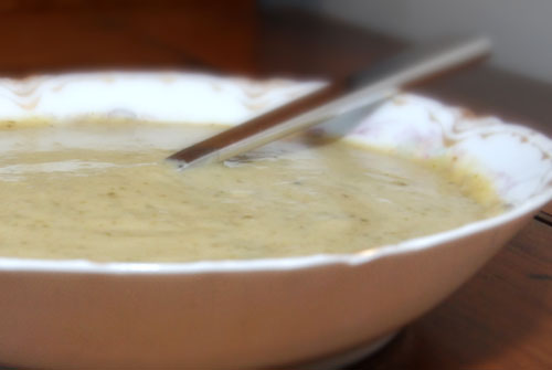 potato leek soup.