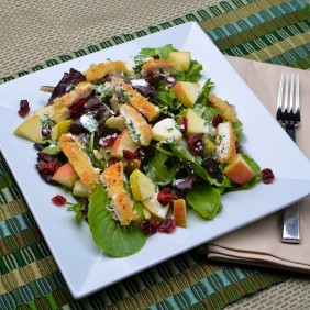 Read more about the article Crispy Chicken and Apple Salad