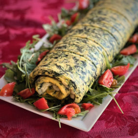 Read more about the article Rolled Spinach Omelette