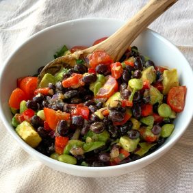 Read more about the article Cowboy Bean Salad with Lime Dressing