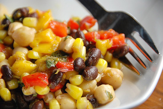 Read more about the article Corn and Black Bean Salad with Basil-Lime Vinaigrette