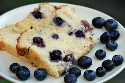 Read more about the article Cream Cheese and Wild Blueberry Pound Cake