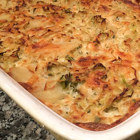 Read more about the article Cabbage and Potato Gratin