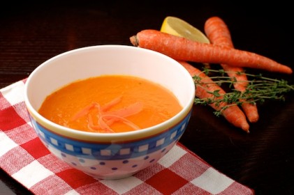 Read more about the article Carrot Soup with Ginger and Lemon