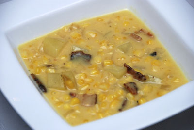Read more about the article Cheddar Corn Chowder