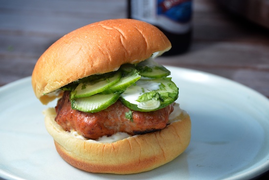 Read more about the article Thai Curry Turkey Burgers