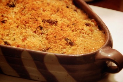 Read more about the article Indian Summer Gratin with Butternut Squash, Potatoes, Corn, and Bacon