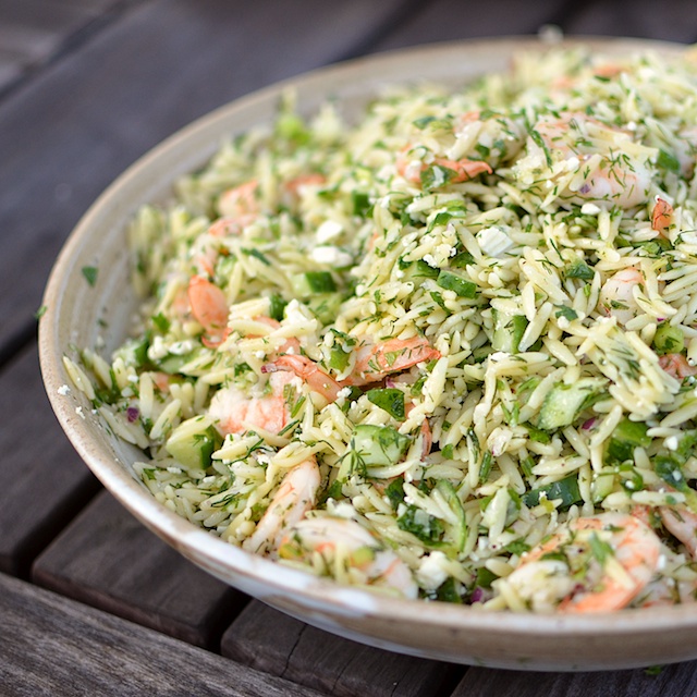 Read more about the article Roasted Shrimp and Orzo