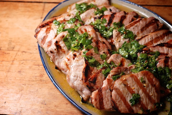 Read more about the article Grilled Pork Chops with Garlic Lime Sauce