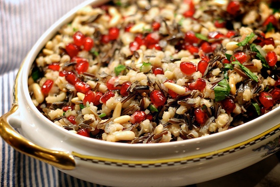 Read more about the article Barley and Wild Rice Pilaf with Pomegranate Seeds