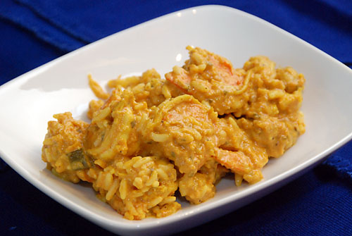 Read more about the article Shrimp with Spiced Masala and Coconut Milk