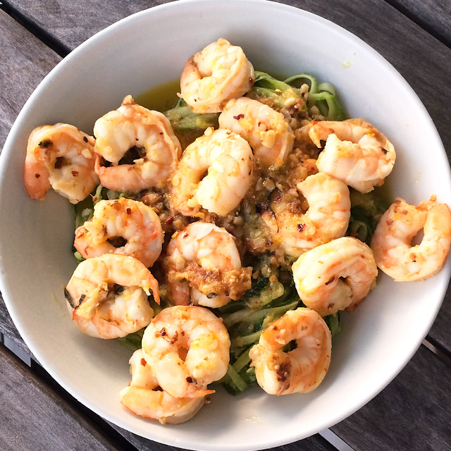 Read more about the article Shrimp Scampi with Spiralized Zucchini
