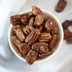 Read more about the article Skillet Candied Pecans