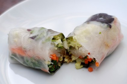 Read more about the article Vegetable Summer Rolls