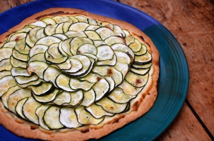 Read more about the article Zucchini Tart with Lemon Thyme and Ricotta