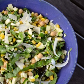 Read more about the article Garbanzo Bean and Zucchini Salad